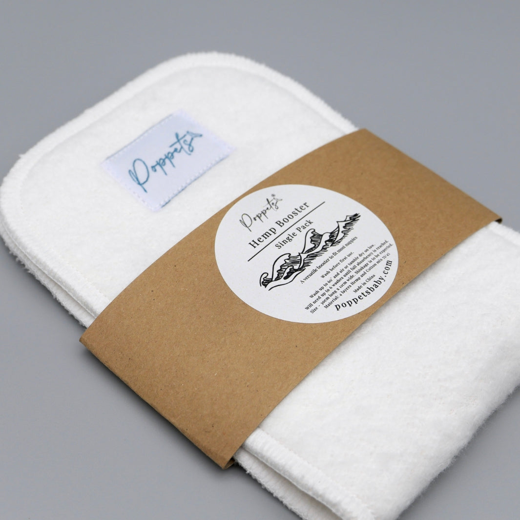 Poppets Hemp Cloth Nappy Booster