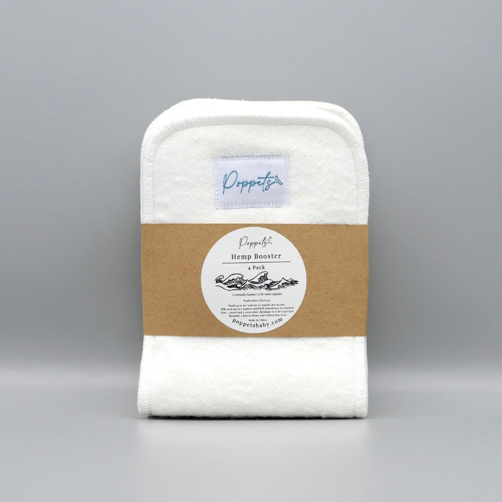 حفاضات معززة من قماش القنب من Poppets