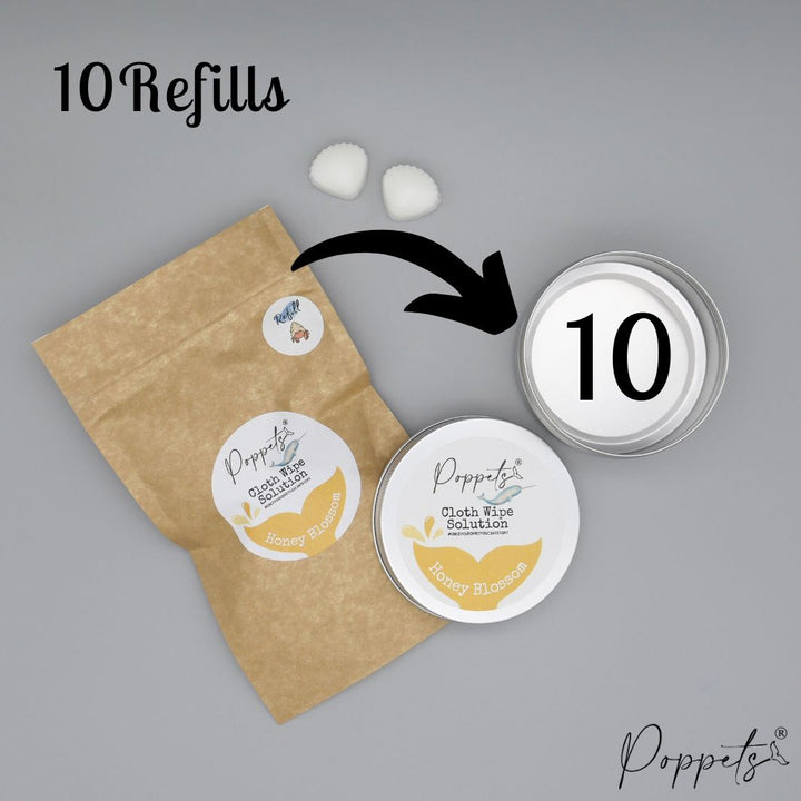 Cloth Wipe Solution - Classic Base - Coconut Oil