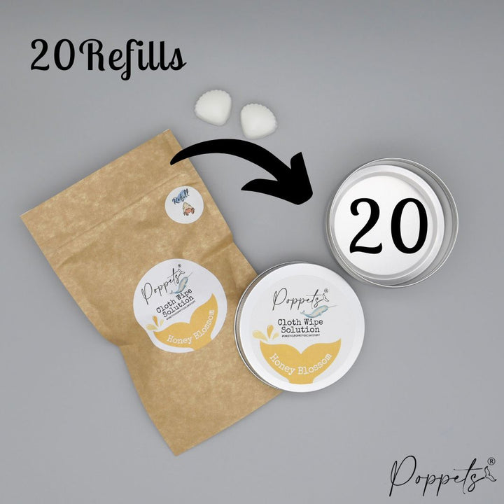 Cloth Wipe Solution - Classic Base - Coconut Oil