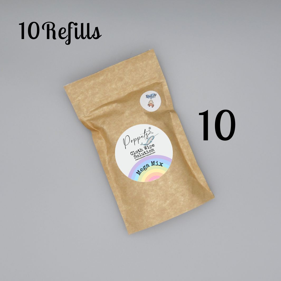 Cloth Wipe Solution - Classic Base - Coconut Oil