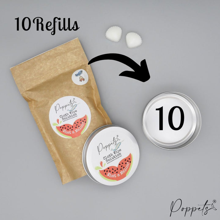 Cloth Wipe Solution - Classic Base - Coconut Oil