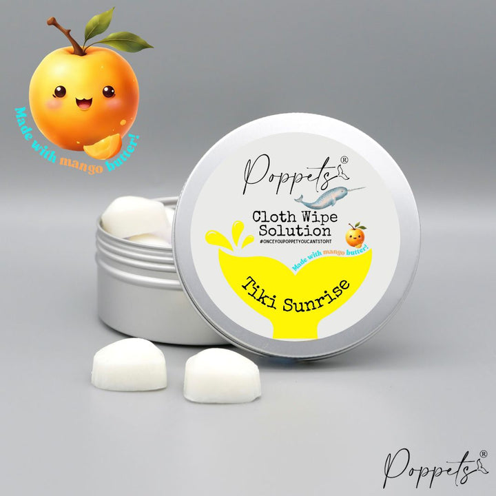 Cloth Wipe Solution - Fruity Base - Mango Butter