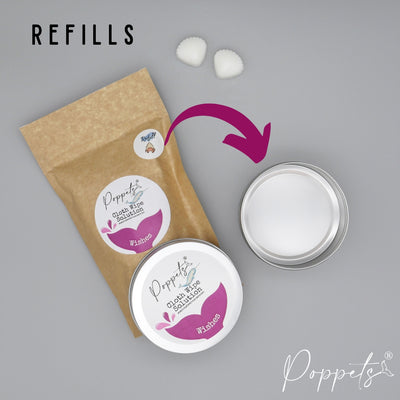 Poppets Cloth Wipe Solution REFILL - Wishes