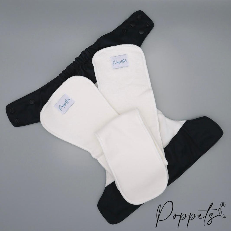 Poppets Baby Pocket Nappy - Wednesday