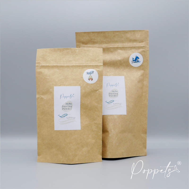 Poppets Dusting Powder - Natural